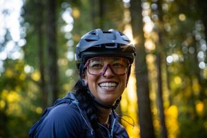 size up or down for bike helmet