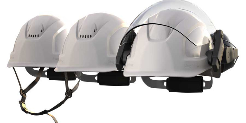 What material is safety helmet?